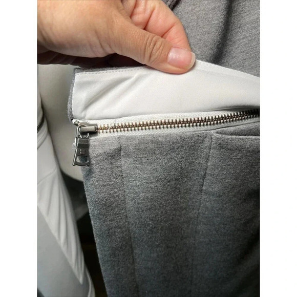 BCBGmaxazria Convertible Detachable Open Jacket Size Small Grey Casual - Picture 11 of 16